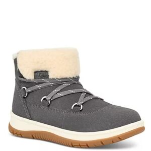UGG Lakesider Heritage Lace Up Cold Weather Waterproof Suede Ankle Boots